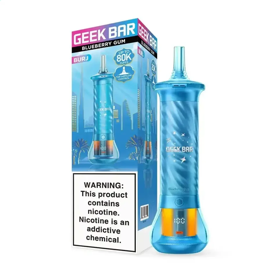 Blueberry Gum Geek Bar Burj 80K